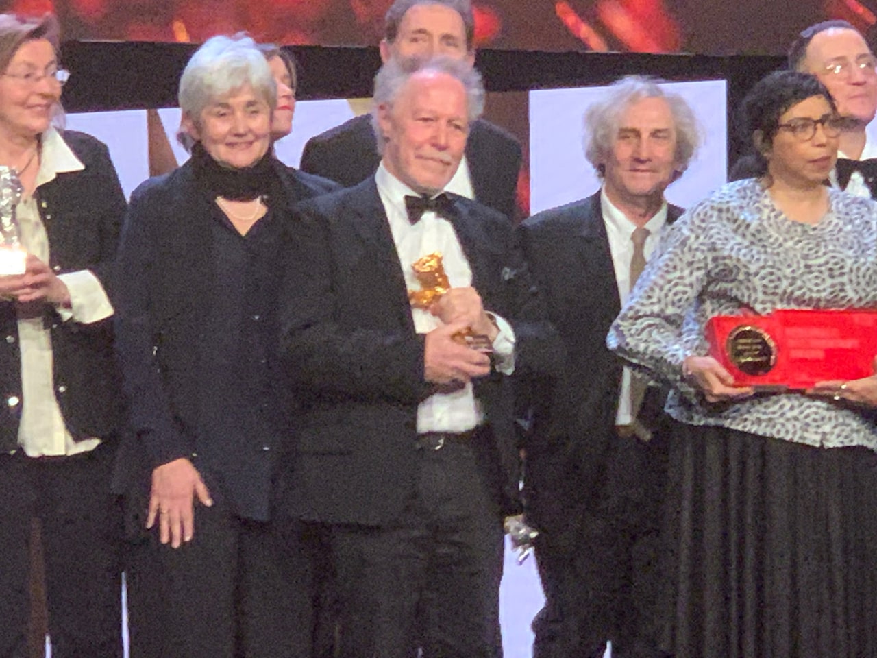 波多野が撮影した第73回ベルリン国際映画祭の様子。