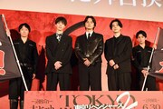 「東京リベンジャーズ2 血のハロウィン編 -運命-」大ヒット御礼舞台挨拶の様子。