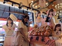 「劇場版 推しが武道館いってくれたら死ぬ」のメイキングカットより。