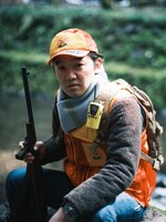 映画「リバー、流れないでよ」より、土佐和成演じるキャラクター。