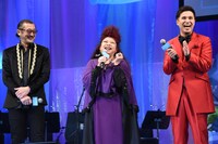 左から大塚明夫、浦嶋りんこ、木村昴。