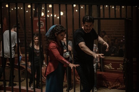 「フリークスアウト」メイキング写真