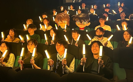 「名探偵コナン 黒鉄の魚影（サブマリン）」発声可能応援上映のイメージ。