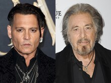 左からジョニー・デップ、アル・パチーノ。（写真提供：Apega / WENN.com / ゼータ イメージ）