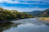 ビッグマミィが暮らしていた四万十川。