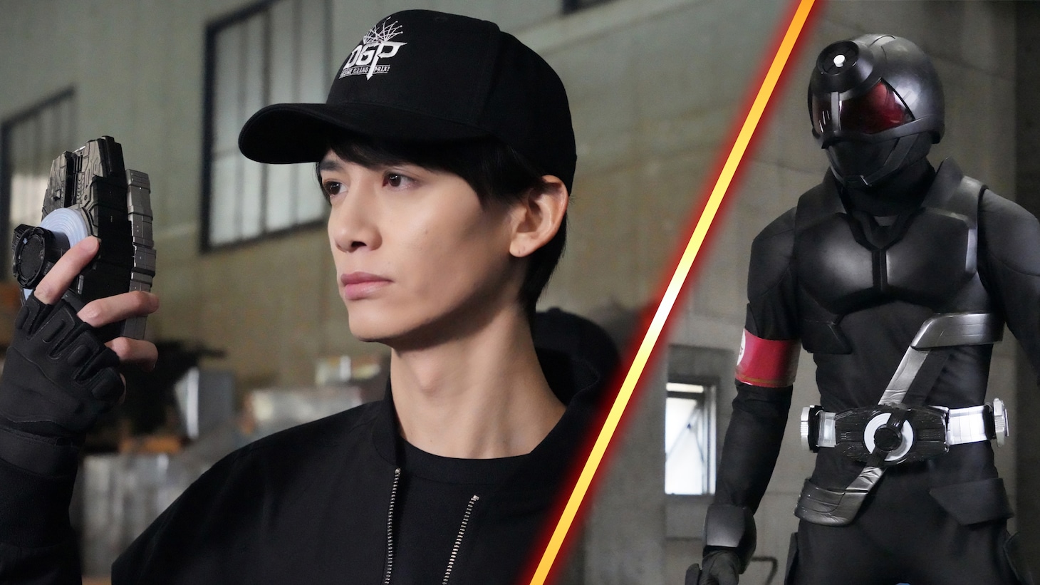 小野健斗演じる真島一樹 / 警備隊ライダー。