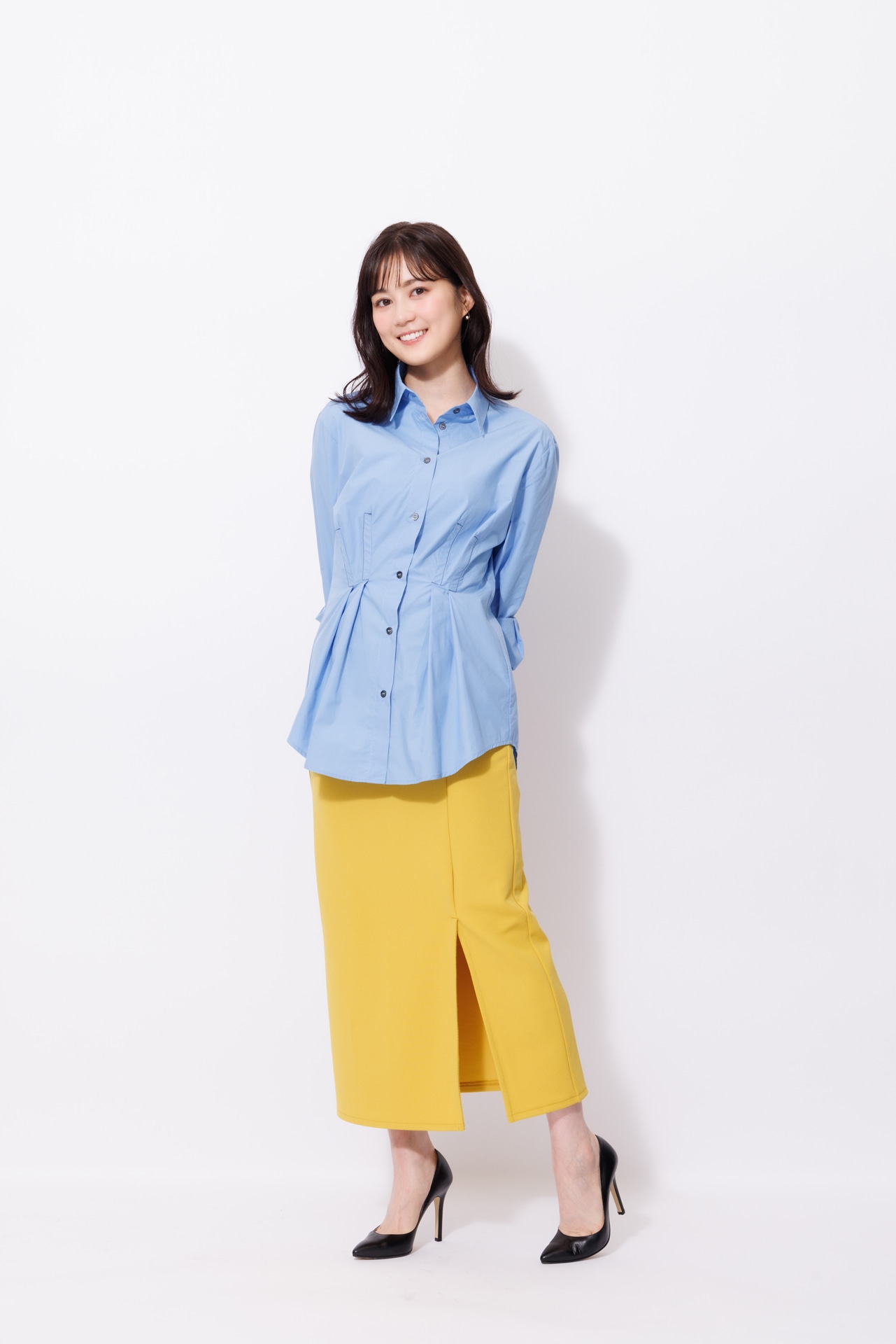 藤堂美和子役の生田絵梨花。