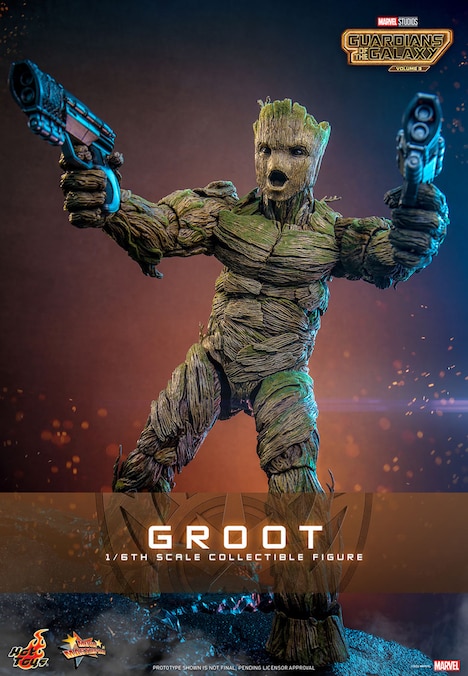 【ムービー・マスターピース】「ガーディアンズ・オブ・ギャラクシー：VOLUME 3」グルート 1/6スケールフィギュア