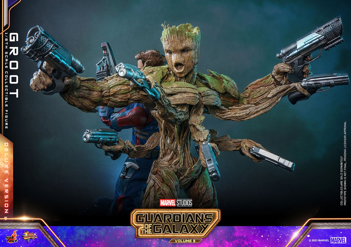 【ムービー・マスターピース】「ガーディアンズ・オブ・ギャラクシー：VOLUME 3」グルート（デラックス版）1/6スケールフィギュア