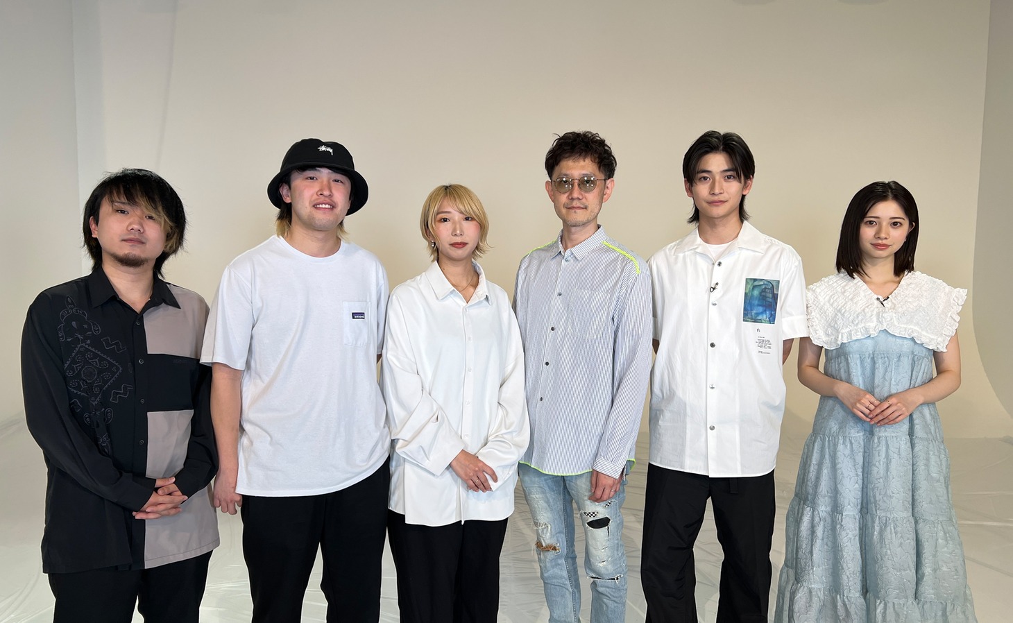 高橋文哉、桜田ひより、KERENMI、あたらよによる座談会の様子。