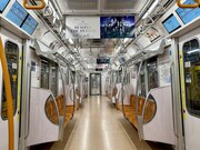 「劇場版アイドリッシュセブン LIVE 4bit BEYOND THE PERiOD」ジャック車両の様子。