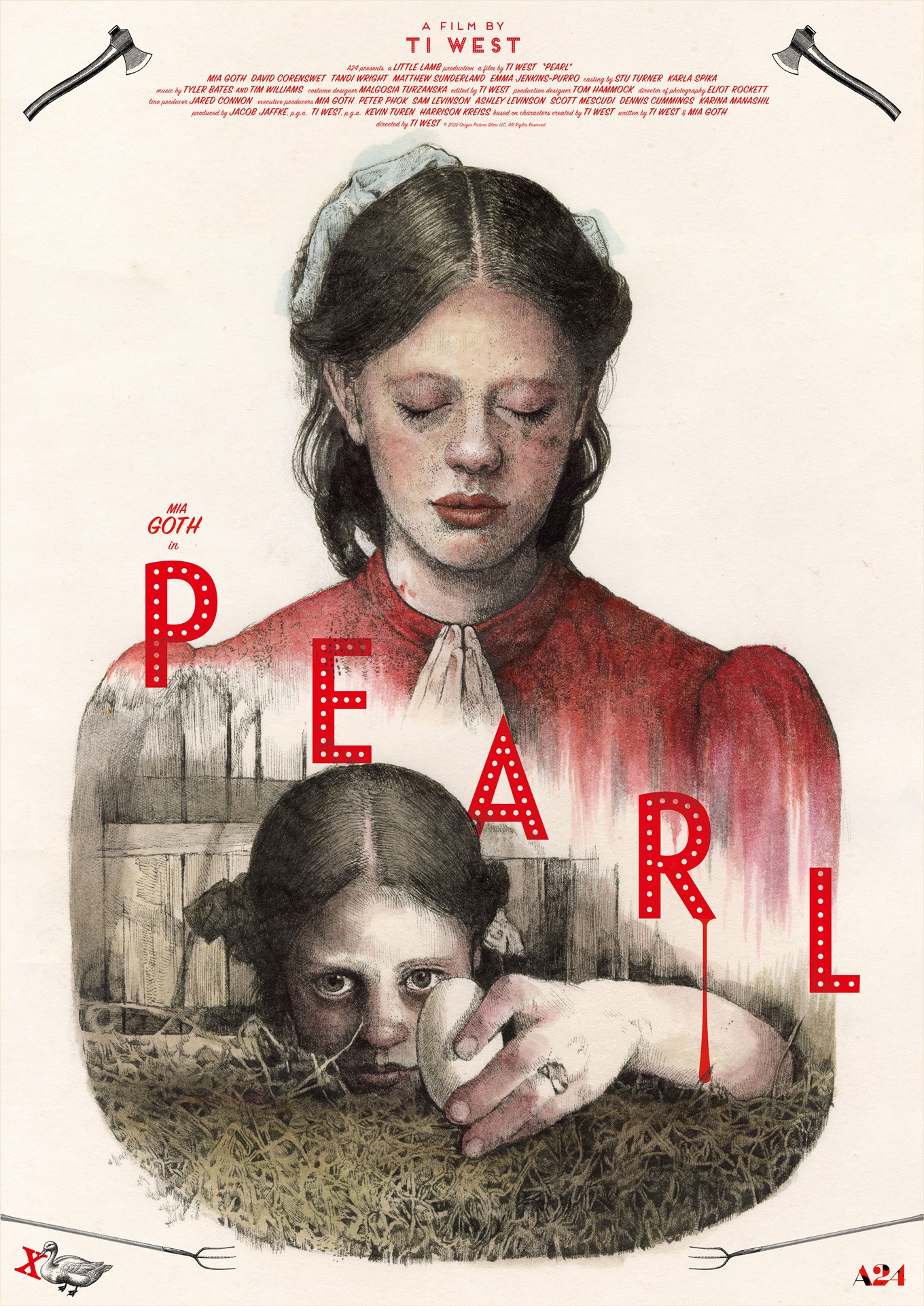 「Pearl パール」日本版オルタナティブポスター