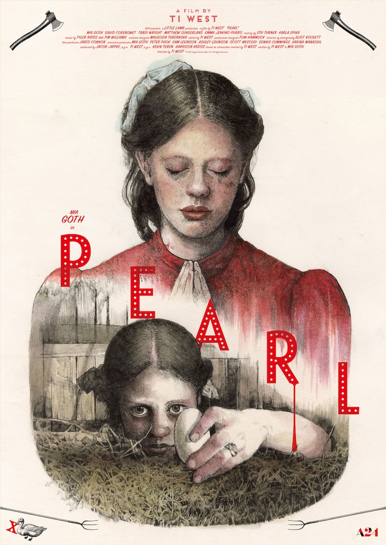 ヒグチユウコ×大島依提亜が組んだ「Pearl パール」ポスター解禁 