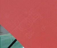 「となりのトトロ×前原光榮商店 サツキの雨傘」の商品イメージ。