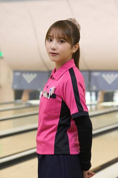 皆川千紘役の与田祐希。