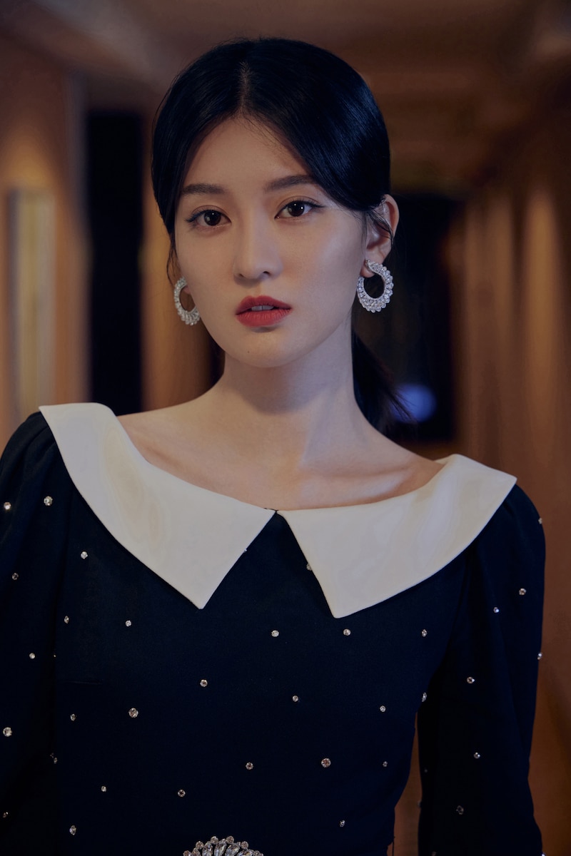 秋嫣を演じたチャオ・シン（喬欣）。