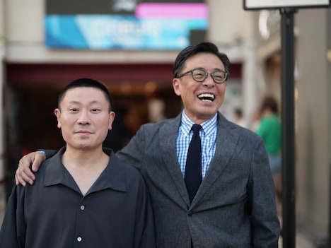 左から二ノ宮隆太郎、光石研。