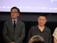 左から光石研、二ノ宮隆太郎。