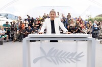 第76回カンヌ国際映画祭のフォトコールにて、北野武。(c)Kazuko Wakayama