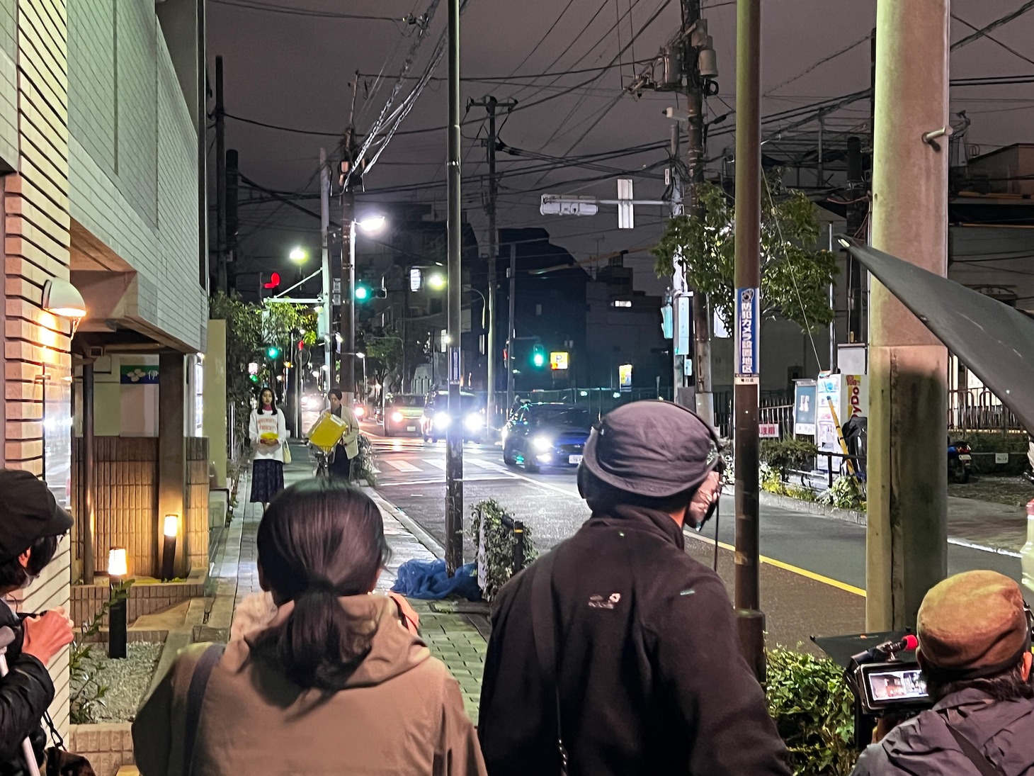 「うかうかと終焉」メイキング写真