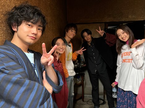 「うかうかと終焉」メイキング写真