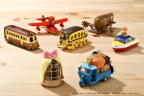 「ドリームトミカ ジブリがいっぱい」シリーズのアイテム。