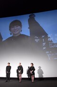 「岸辺露伴 ルーヴルへ行く」公開記念舞台挨拶の様子。
