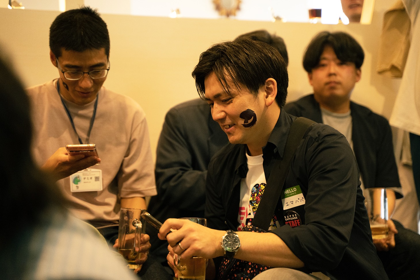 「SUPER SAPIENSS」スパサピ大会議の様子。