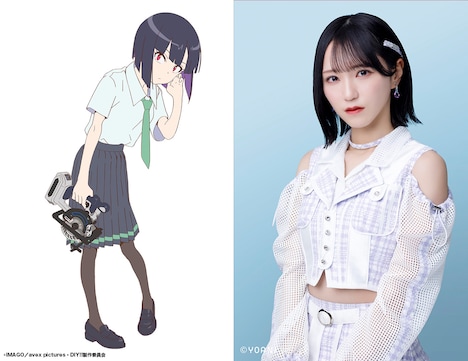 ぷりん役の野口衣織（右）。