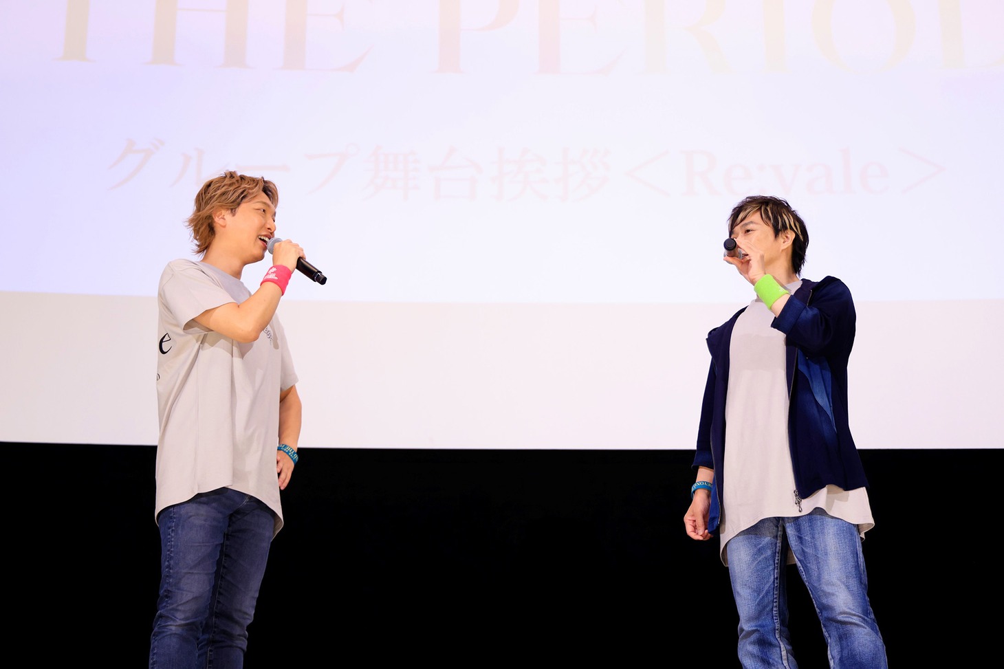 左から立花慎之介、保志総一朗。