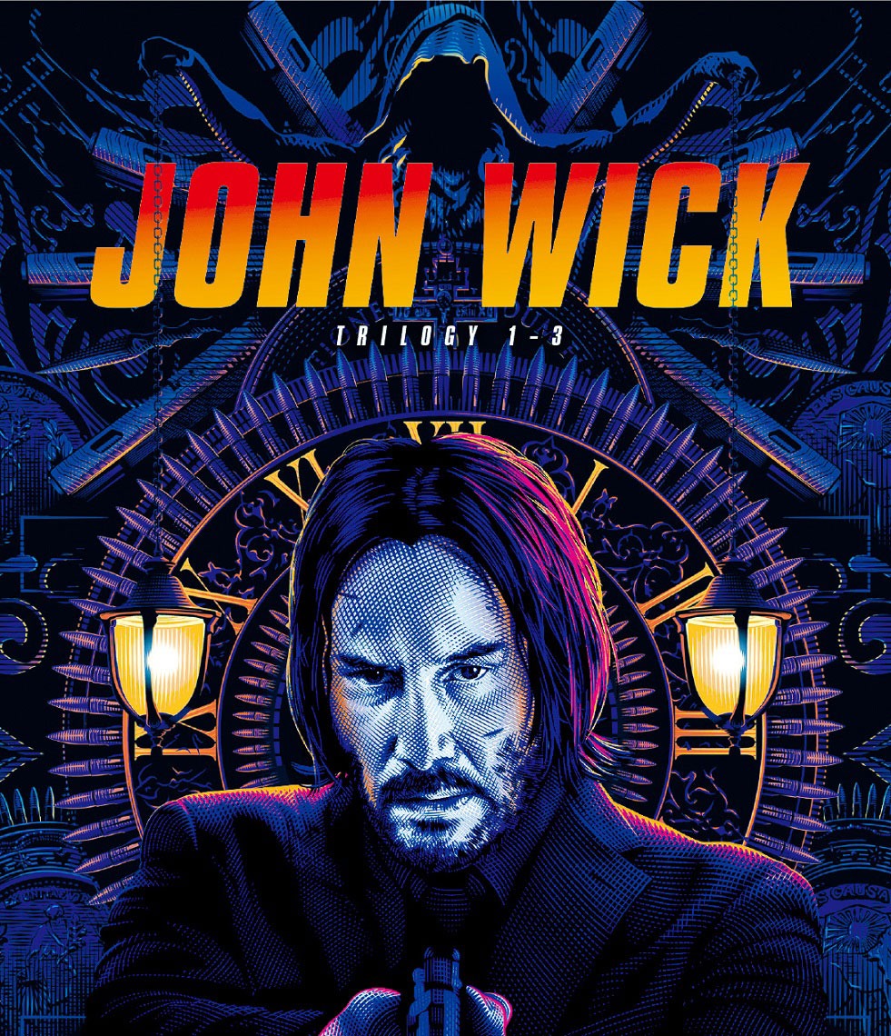 「ジョン・ウィック トリロジー スペシャル・コレクション」Blu-rayジャケット