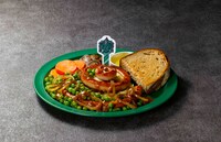 スリザリンプレート（バンガーズ＆マッシュ / ドリンク付き / 税込2900円）