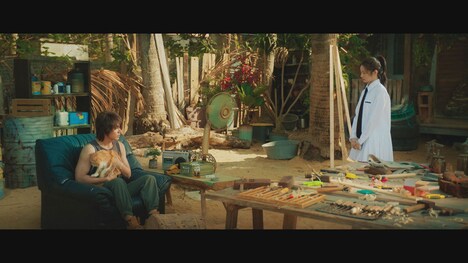 中国ドラマ「夏花」第1話より。