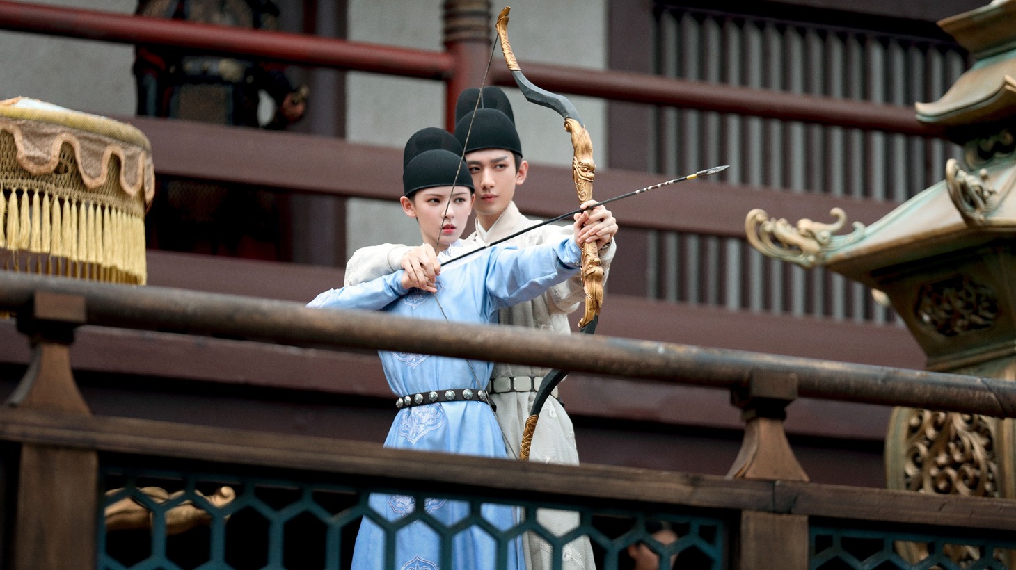 中国ドラマ「与君歌～乱世に舞う運命の姉妹～」場面写真
