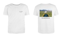 「LAMB／ラム」Tシャツ＜HAMINGJA＞ホワイト（税込4950円）