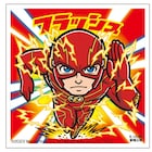 DC映画「ザ・フラッシュ」がビックリマン風イラストに、入場者特典でステッカー配布