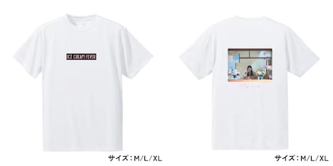 MEGUMIコラボTシャツのデザイン(イメージ)。