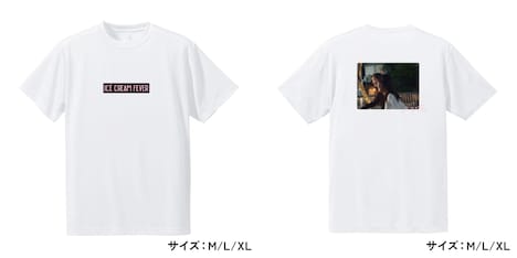 吉岡里帆コラボTシャツのデザイン(イメージ)。