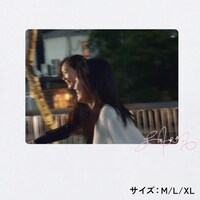 吉岡里帆コラボTシャツの背面デザイン（イメージ）。