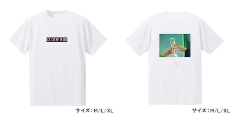 吉澤嘉代子コラボTシャツのデザイン(イメージ)。