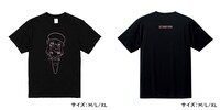 田中かえコラボTシャツのデザイン（イメージ）。