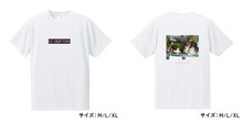 詩羽コラボTシャツのデザイン（イメージ）。