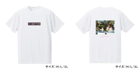 詩羽コラボTシャツのデザイン(イメージ)。
