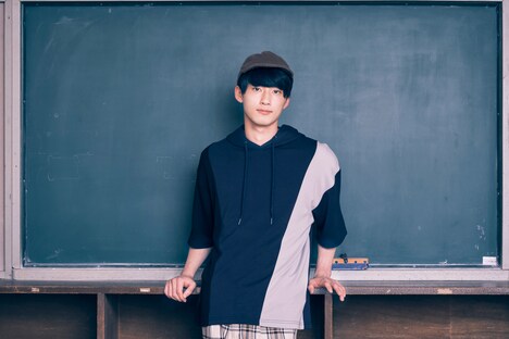 梶原絃役の斎藤流宇。