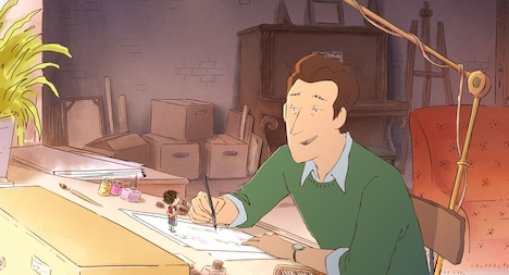 「プチ・ニコラ パリがくれた幸せ」より、イラストレーターのジャン＝ジャック・サンペ。