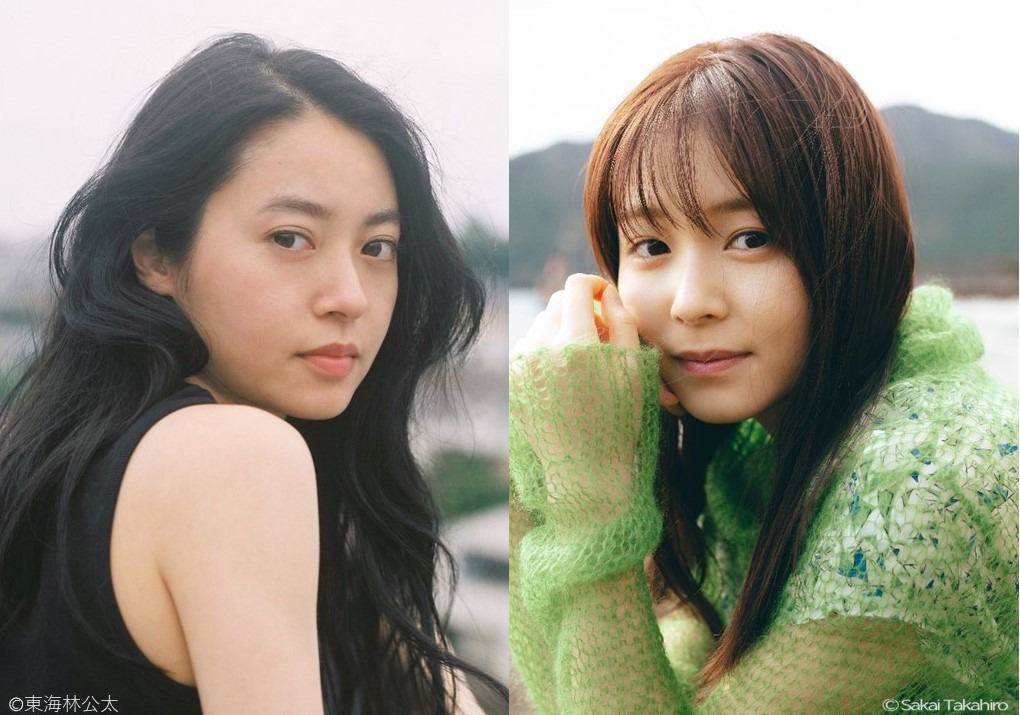 左から田辺桃子、久間田琳加。