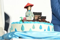 広瀬すずに贈られた誕生日ケーキ。