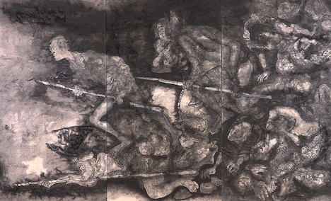 「『沖縄戦の図』読谷三部作『チビチリガマ』」一部より。