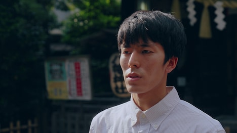 「炎上する君」より、齊藤広大演じる“炎上する男”。