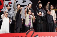 イベントの最後に行われた特効演出の発射場面より。